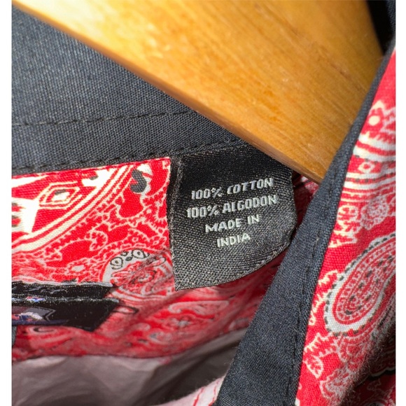 Men’s RU Western Dress Shirt University Fit Size M - Picture 4 of 7